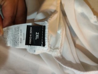 Blusa blanca manga larga escote cuadrado