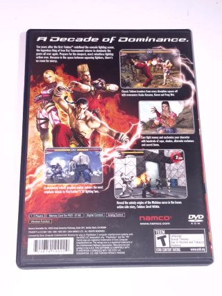 Tekken 5 - Sony PlayStation 2 PS2 - NTSC U/C Namco
