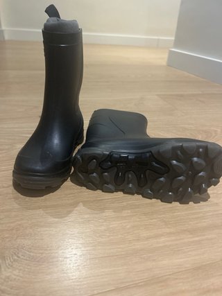 Botas de agua niño negras