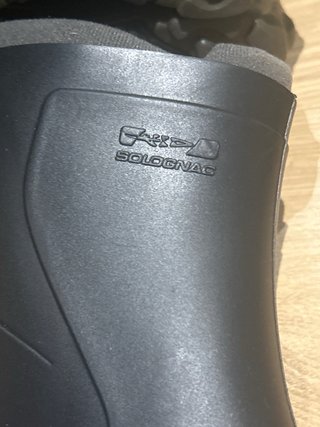 Botas de agua niño negras