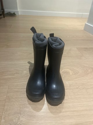 Botas de agua niño negras