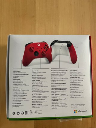 Controller wireless ufficiale Microsoft Xbox Pulse Red