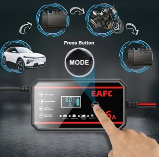 CARGADOR DE BATERÍA INTELIGENTE 12V (NUEVO)