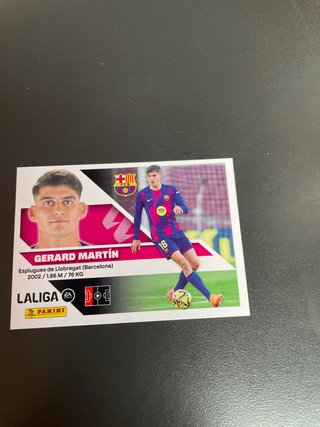 Cromo Gerard Martín La Liga Panini 26-27