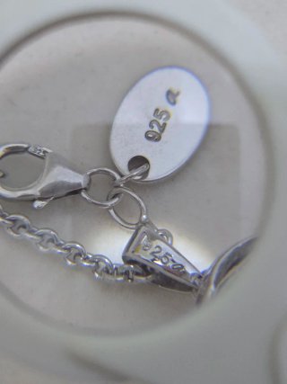 Collar Plata 925 con Colgante Esfera
