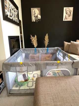 Parque infantil para bebé 123x64