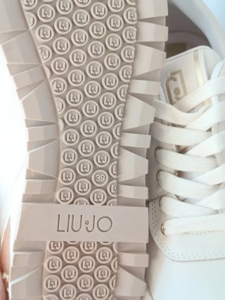 Sneakers Liu Jo Beige/Oro Tg 39