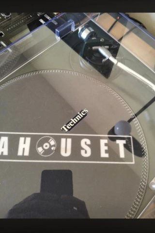 Technics SL-1210 MK2 Giradiscos Verde