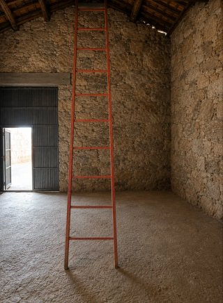 Escalera de hierro 4,5m - 14 peldaños