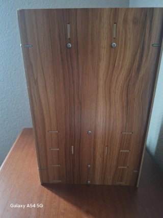 Organizador de escritorio de madera
