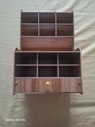 Organizador de escritorio de madera