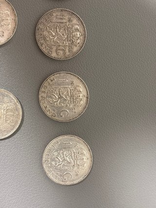 Lote 8 Monedas Florines Holandeses Plata