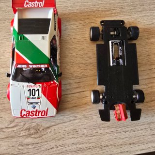 Coche Slot Flyracing BMW M1 Castrol