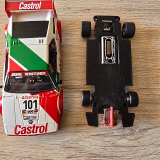 Coche Slot Flyracing BMW M1 Castrol
