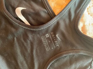 Reggiseno sportivo Nike Dri-fit nero