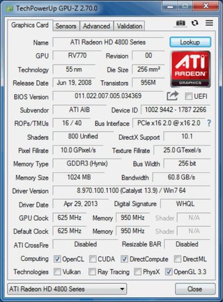 Tarjeta gráfica HD 4850