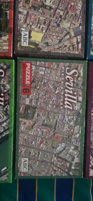 Colección puzzles Sevilla 8 piezas