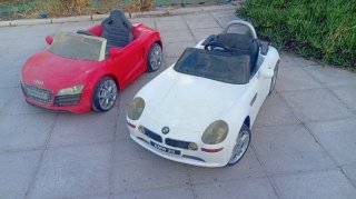 Coche eléctrico infantil BMW y Audi