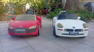 Coche eléctrico infantil BMW y Audi