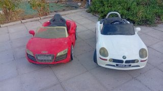 Coche eléctrico infantil BMW y Audi