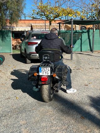 Harley-Davidson Moto Cruiser Negra