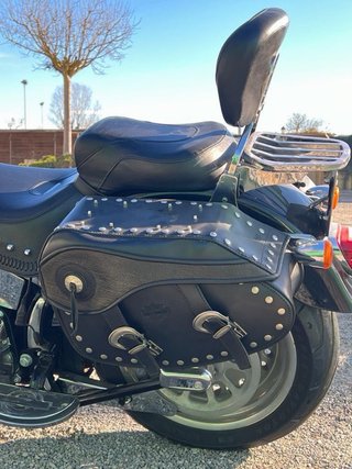 Harley-Davidson Moto Cruiser Negra