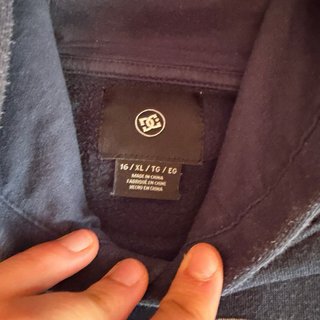 Sudadera DC Shoes con capucha XL( niño)