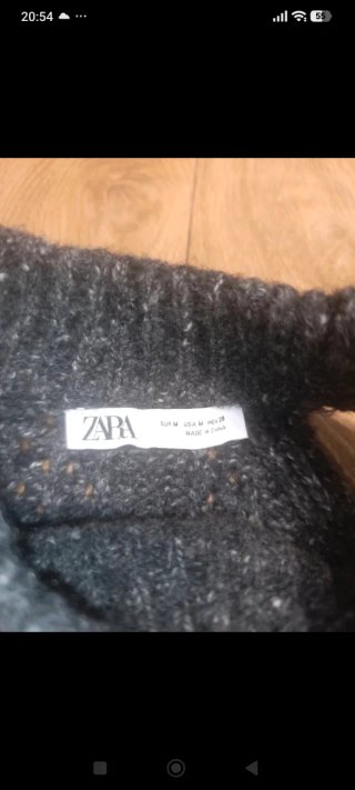 Jersey Zara Talla M Hombro Descubierto Perlas