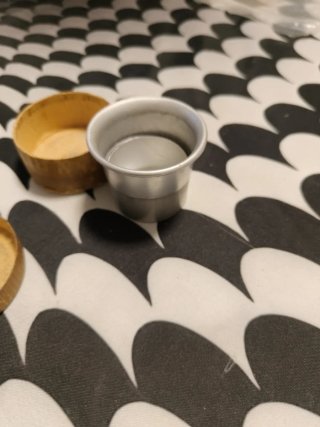 Vaso apilable vintage años 50