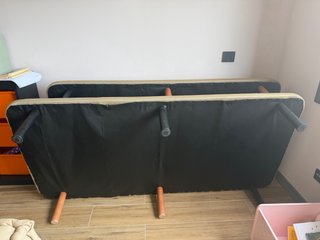 Somier 90cm con 6 patas