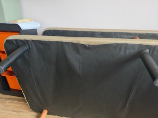 Somier 90cm con 6 patas