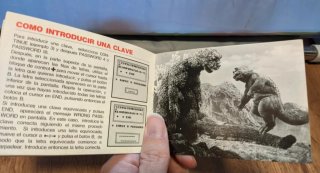 Manual de instrucciones Godzilla españa gameboy