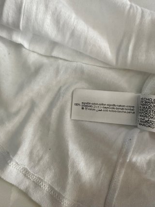 Camiseta Zara Supima Manga Larga Talla M