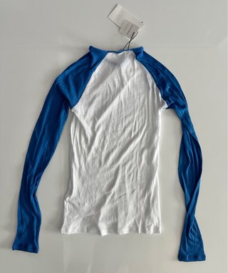 Camiseta Zara Supima Manga Larga Talla M