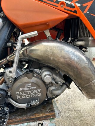 KTM 125 EXC Enduro/Motocross Naranja