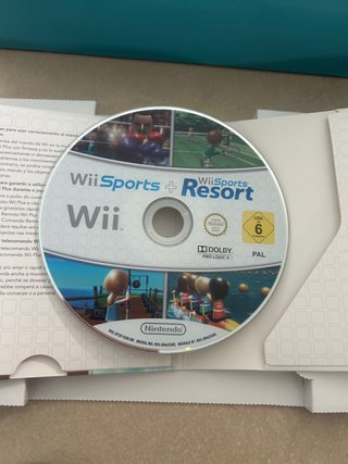 Nintendo Wii Sports Resort Pack Negro