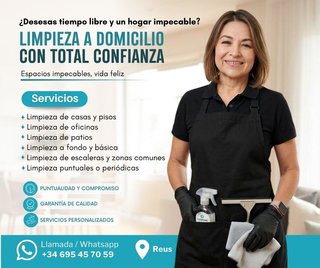 Servicio de Limpieza a Domicilio y Oficinas