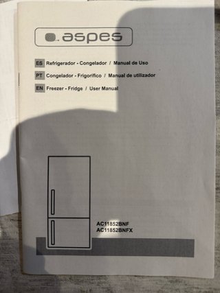 Frigorífico Combi Aspes AC-11852-BNFX Inox