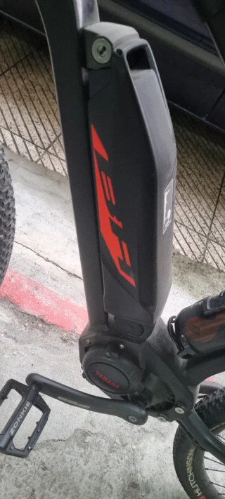 Bicicleta Eléctrica Negra Yamaha