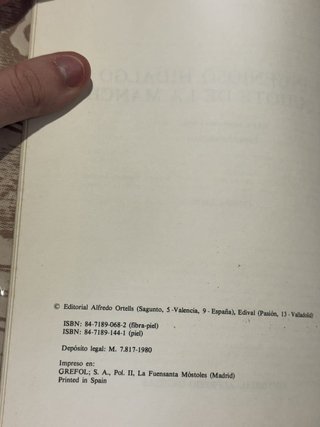 Don quijote de la mancha, edición de piel