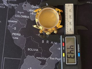 Caja Reloj Tipo Daytona Dorado