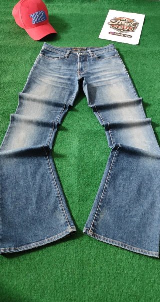 Jeans Bootcut Energie Y2K Donna Blu