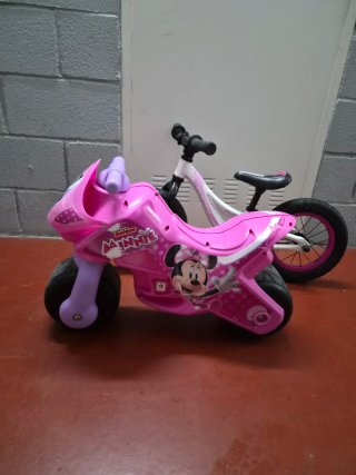 Bici de equilibrio y moto infantil