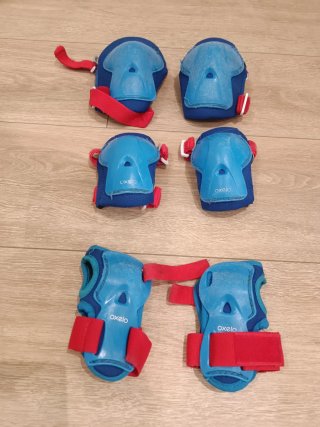 Patines ajustables 28-30 casco protecciones funda