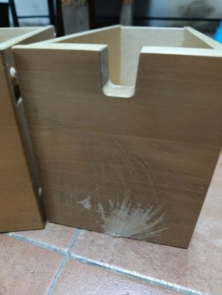 Cassetti di ricambio per tavolo Norden di Ikea