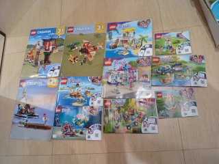 Lego: Construcciones y Figuras Variadas