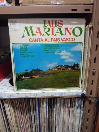 Disco Vinilo Luis Mariano Canta Al Pais Vasco