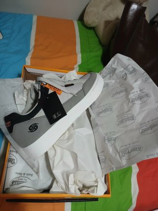 Zapatillas Dockers by Gerli Gris/Blanco