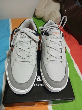 Zapatillas Dockers by Gerli Gris/Blanco