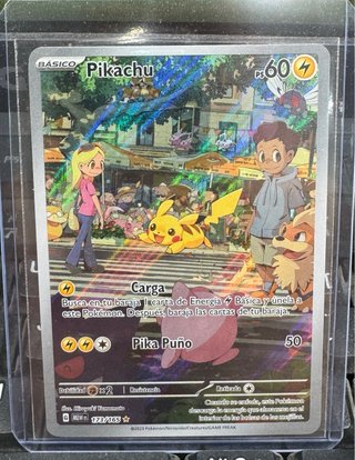 Pikachu (MEW 173)ESPAÑOL  Carta Pokémon
